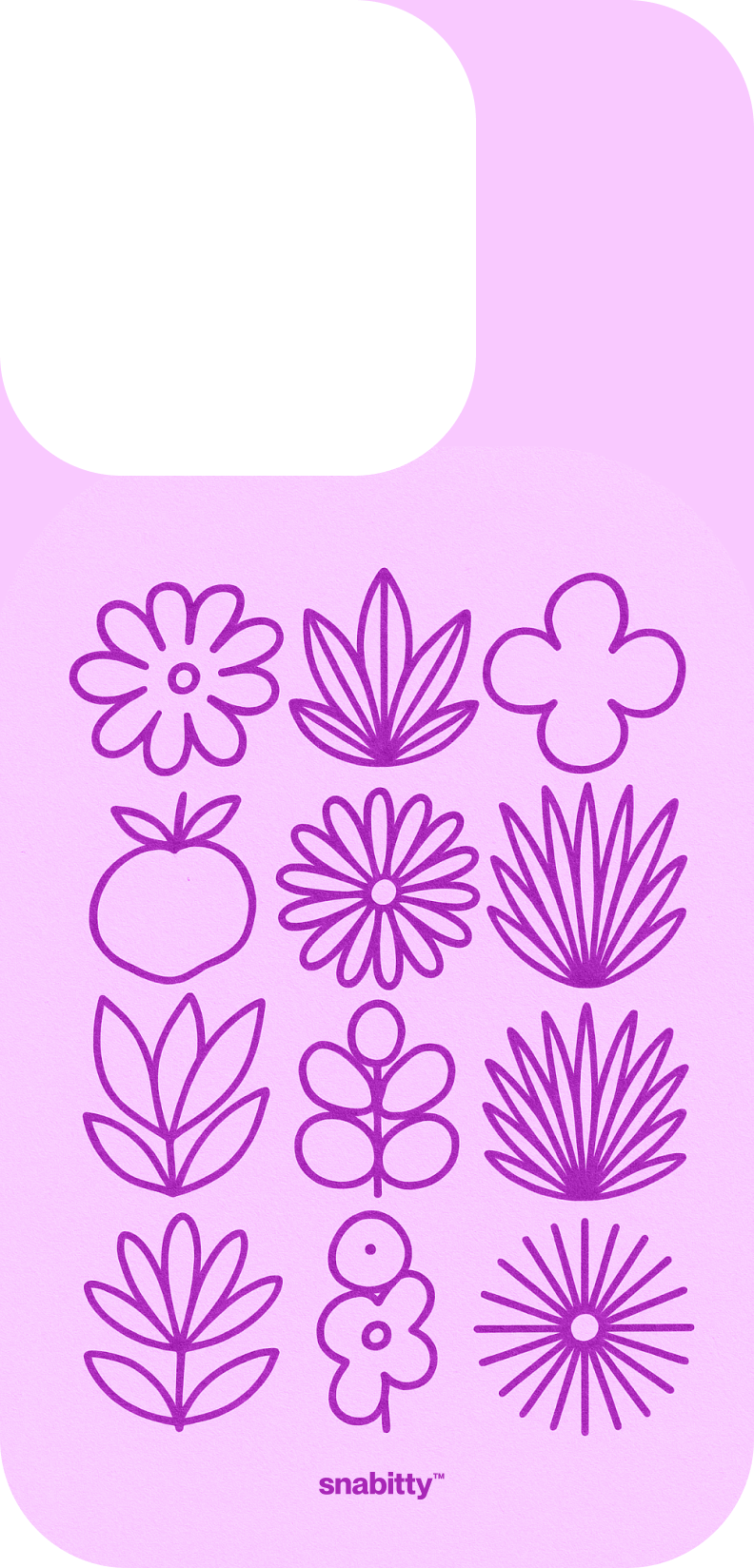 Flowery essentials 1 pink