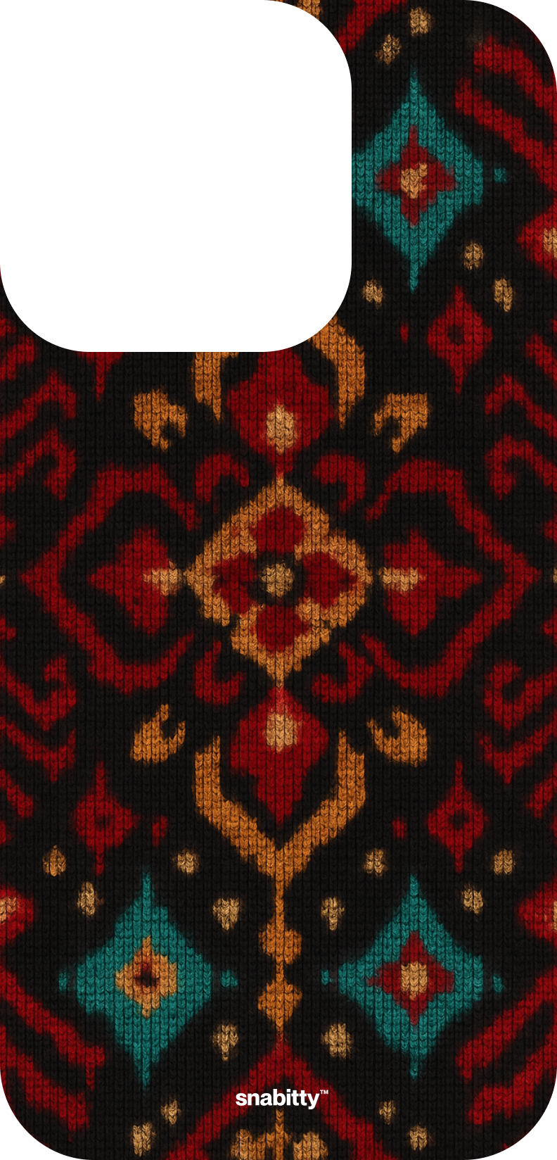 Patola Ikat Dark Bloom 1