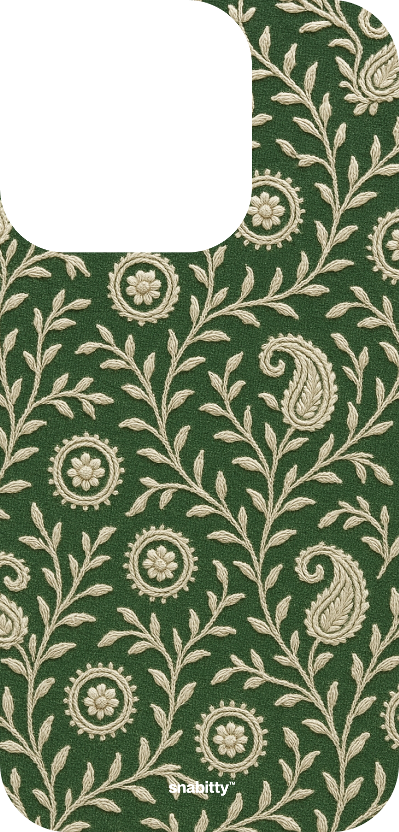 Forest Green Chikankari 1