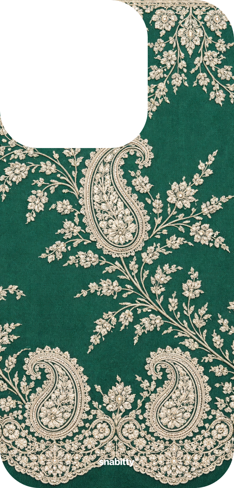 Emerald Jaal Chikankari