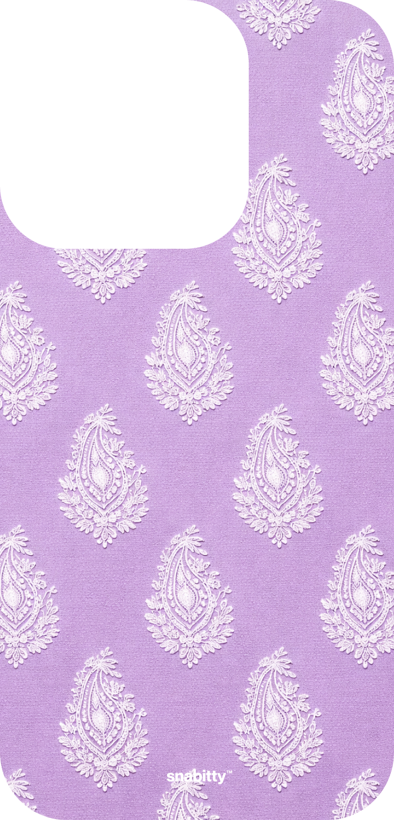 Lilac Butta Motif Chikankari