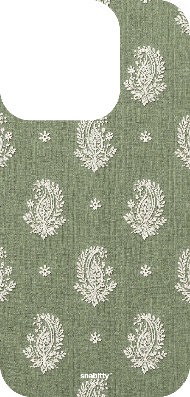 Sage Green Butta motif Chikankari