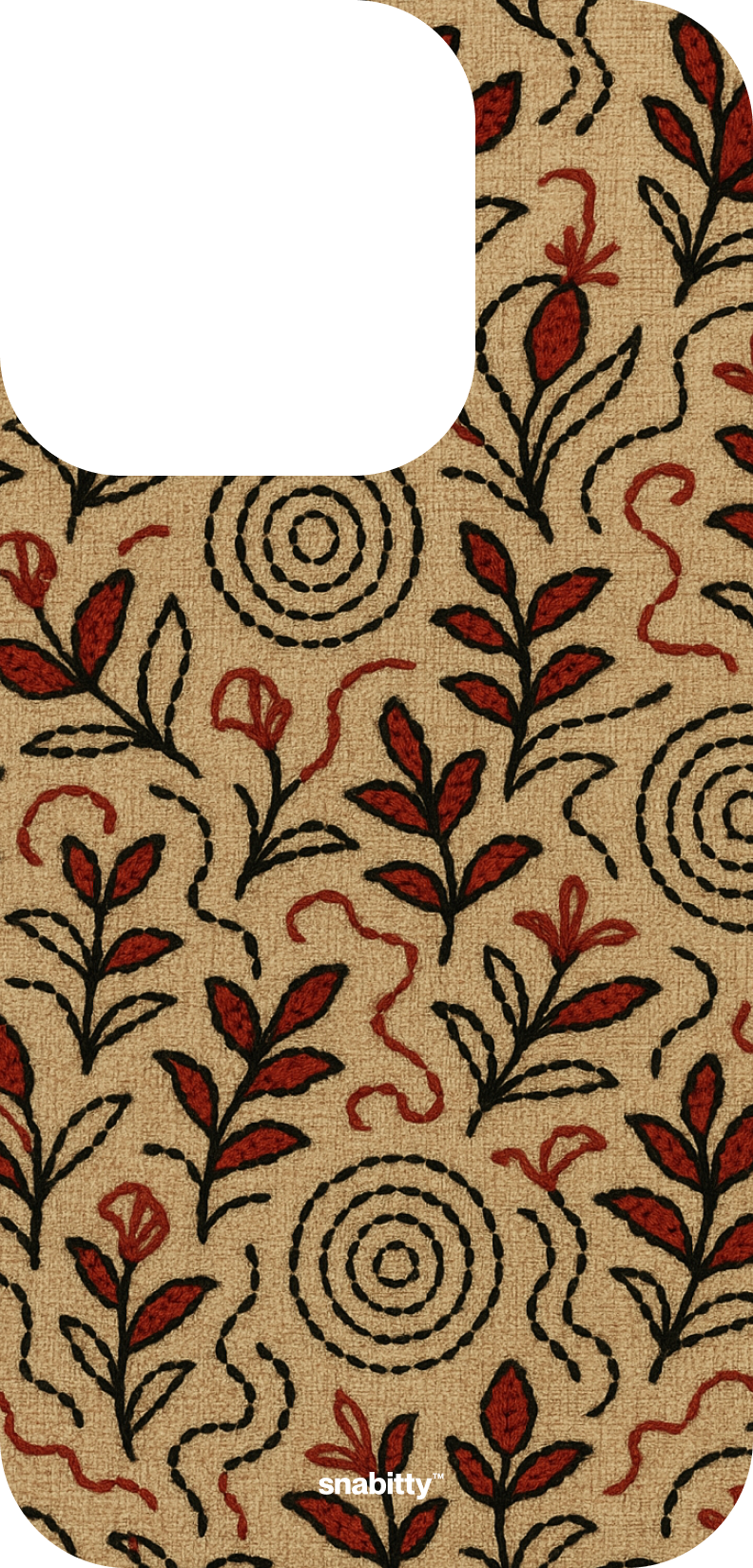 Sujani embroidery motif 2
