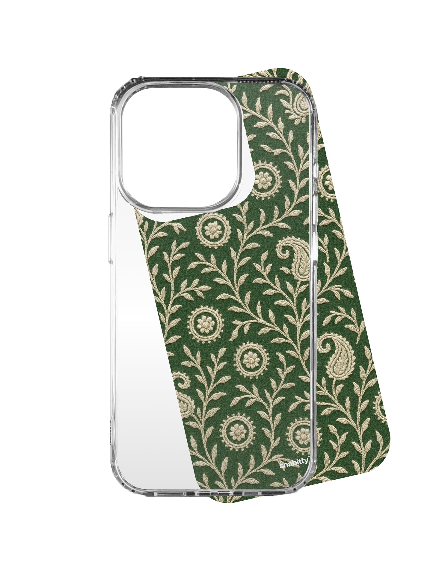 Forest Green Chikankari 1