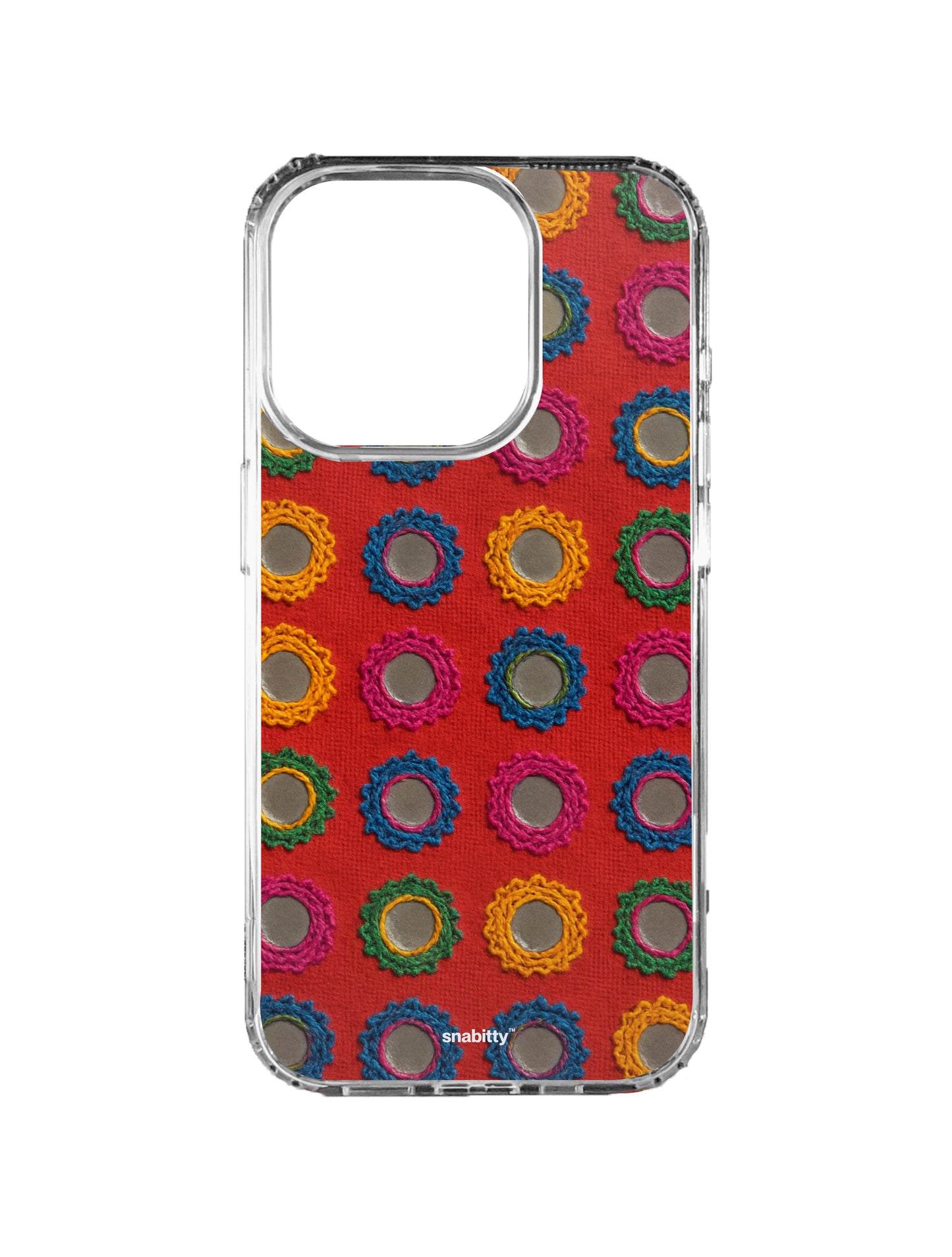 Navaratri mirror work 1