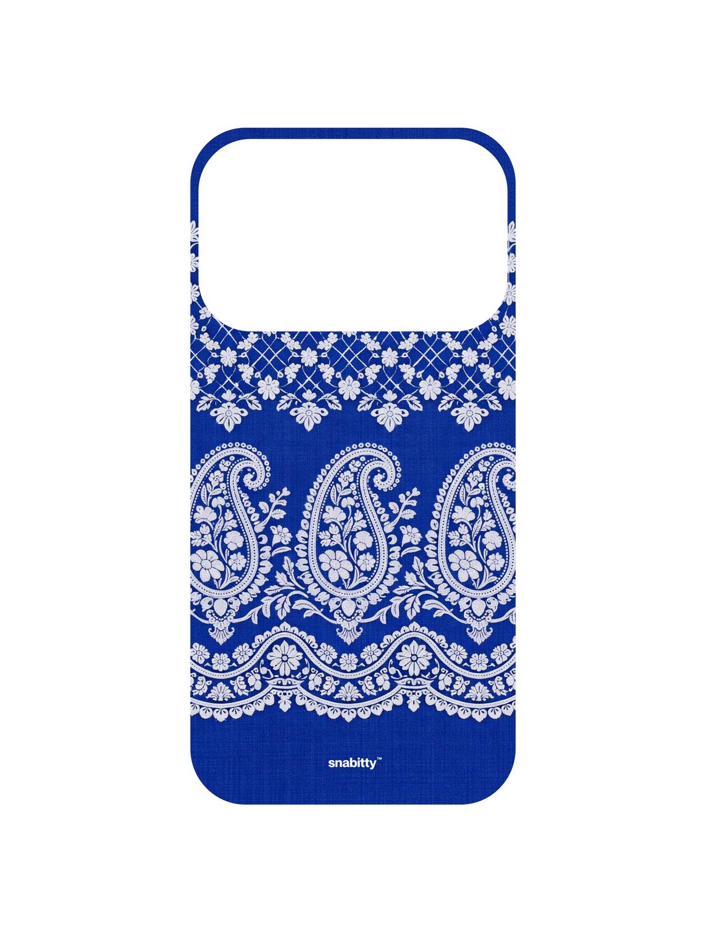 Royal Blue Jaal Chikankari