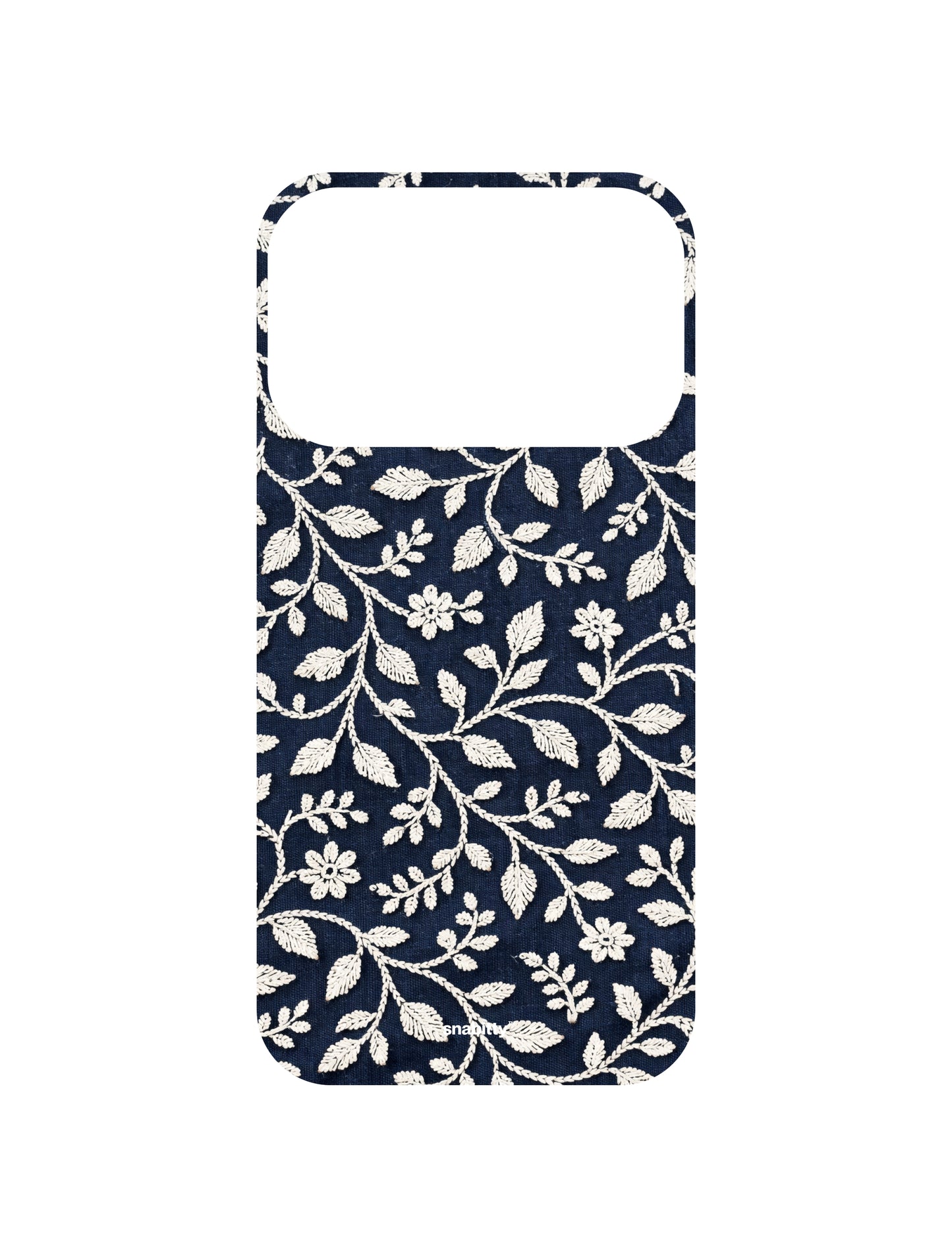 Black Bel Aur Phool Chikankari