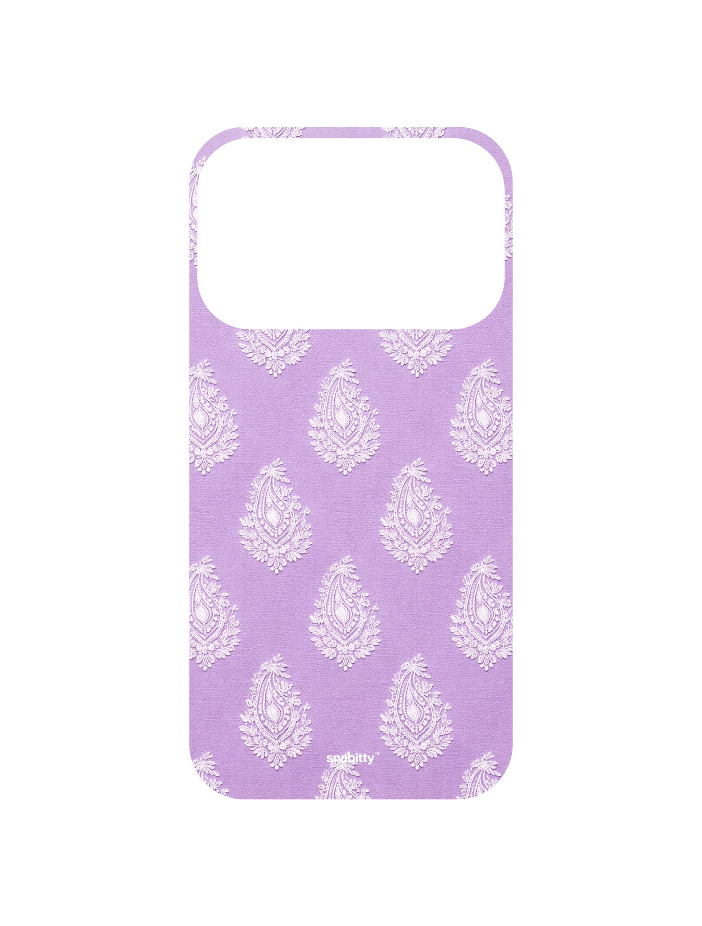 Lilac Butta Motif Chikankari