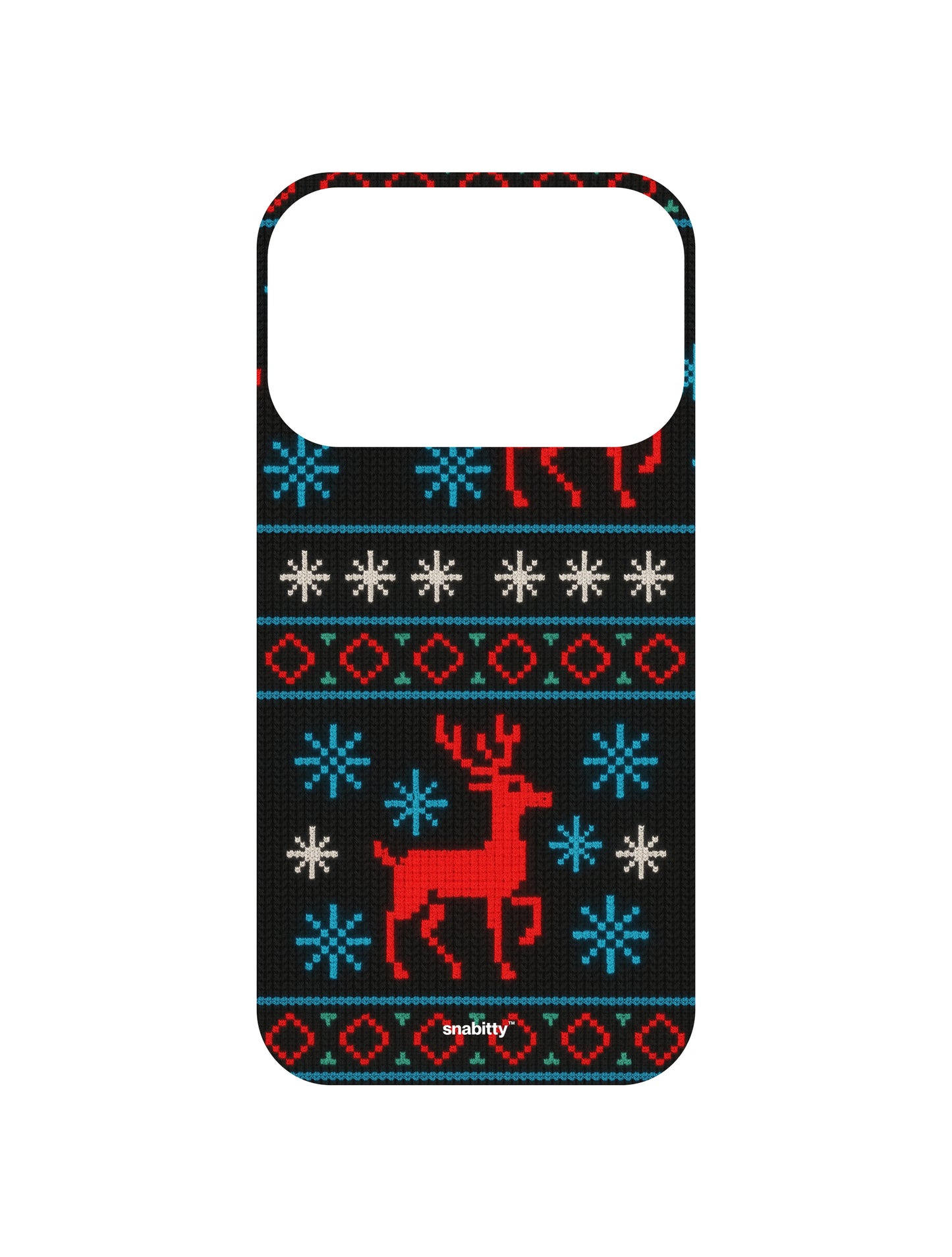 Midnight Reindeer Knit