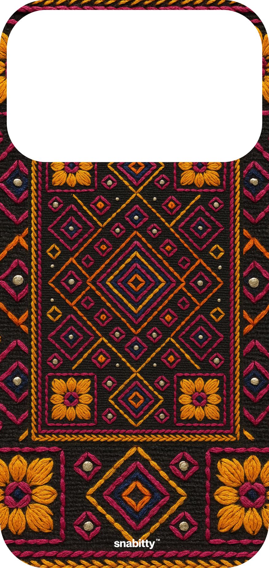 Kutch embroidery motif 5