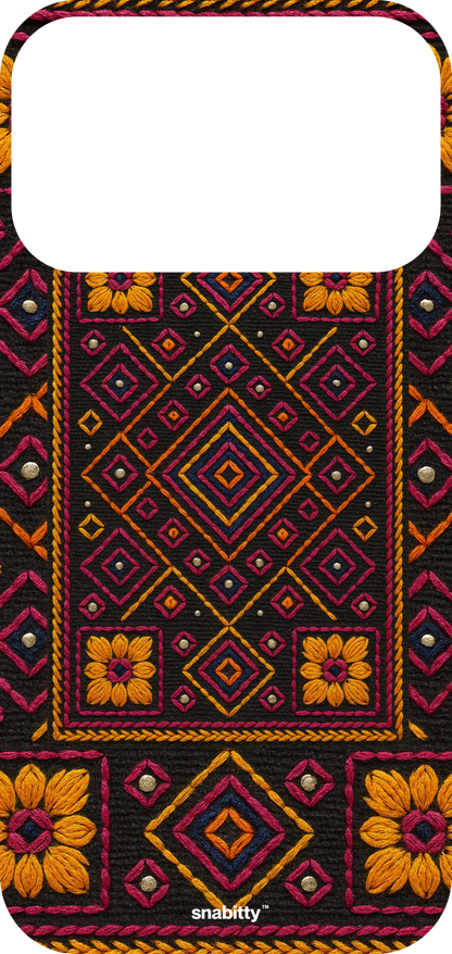 Kutch embroidery motif 5
