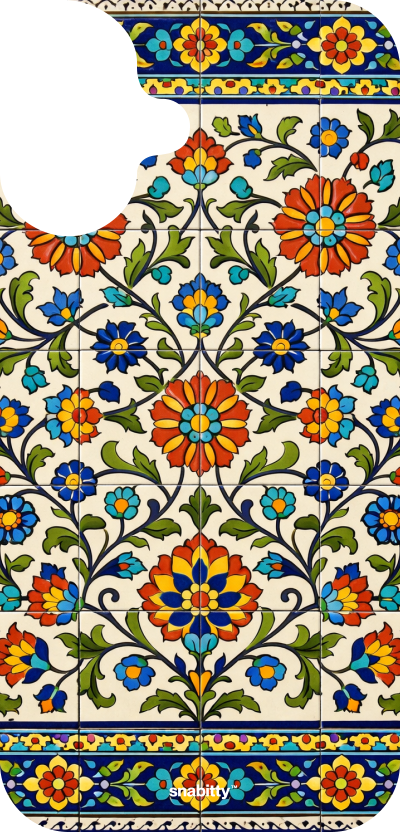 Safavid garden tile 3
