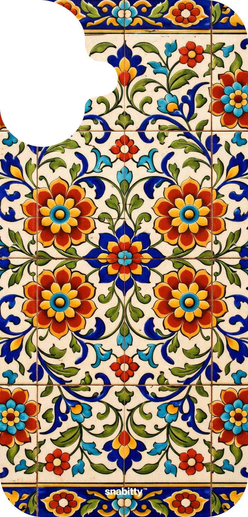 Safavid garden tile 4