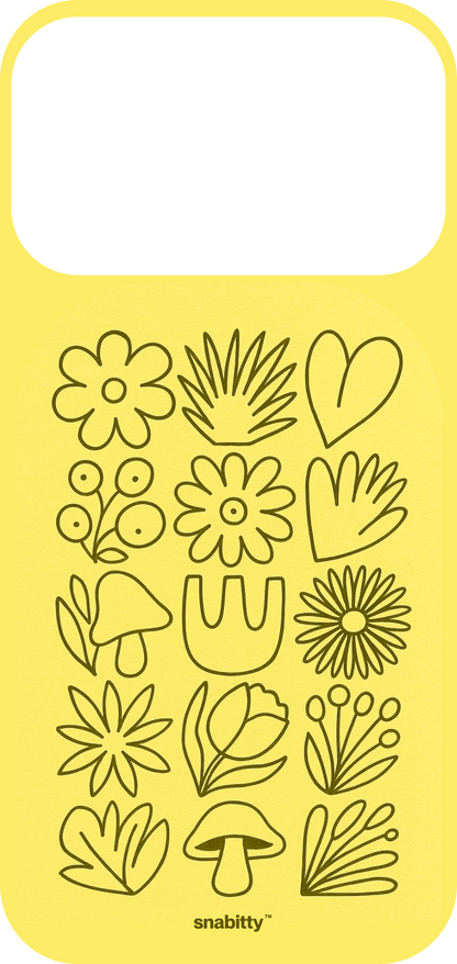 Flowery essentials 3 yellow