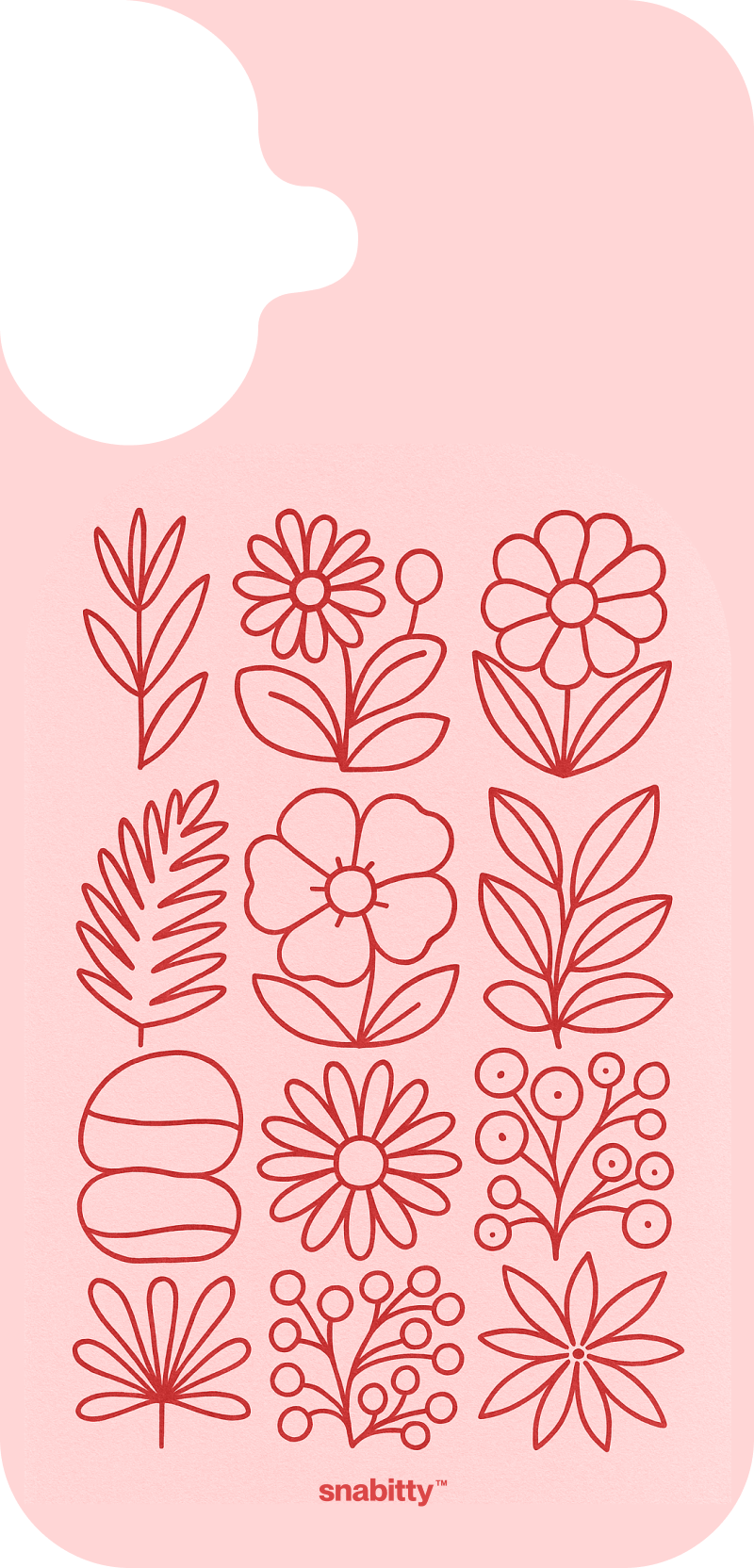 Flowery essentials 4 red