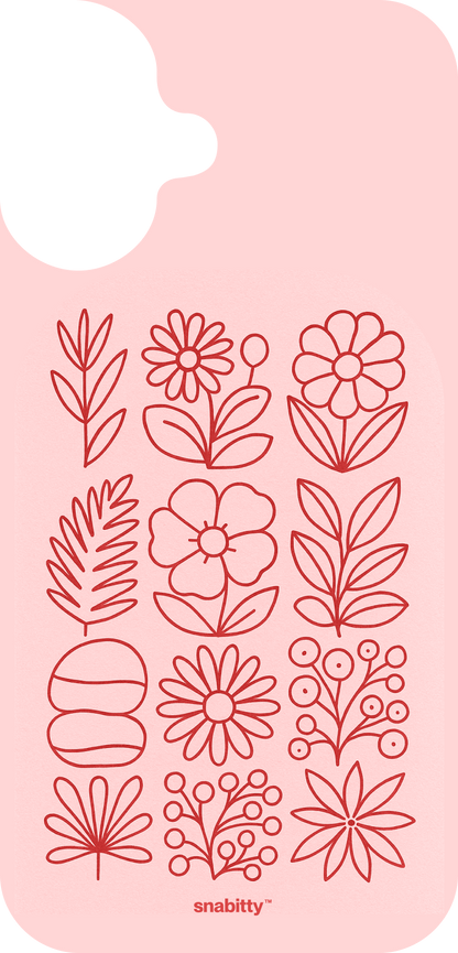 Flowery essentials 4 red