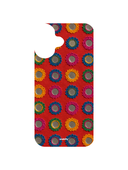 Navaratri mirror work 1