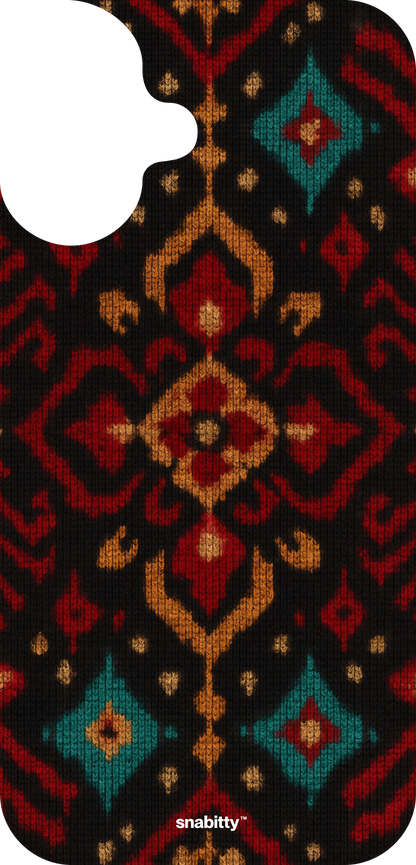 Patola Ikat Dark Bloom 1