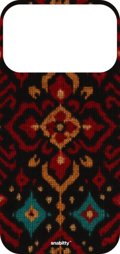Patola Ikat Dark Bloom 1
