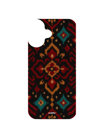 Patola Ikat Dark Bloom 1