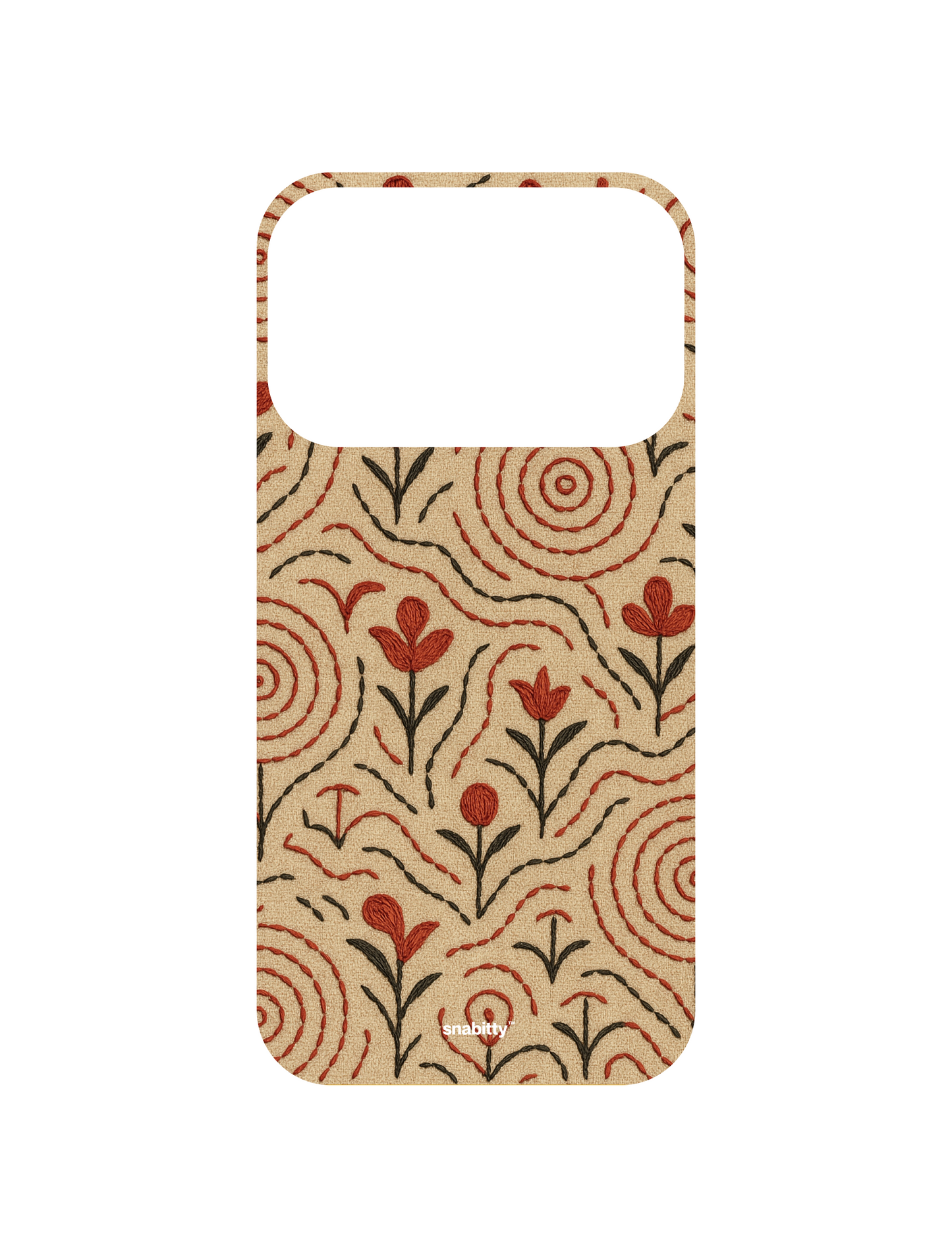 Sujani embroidery motif 1