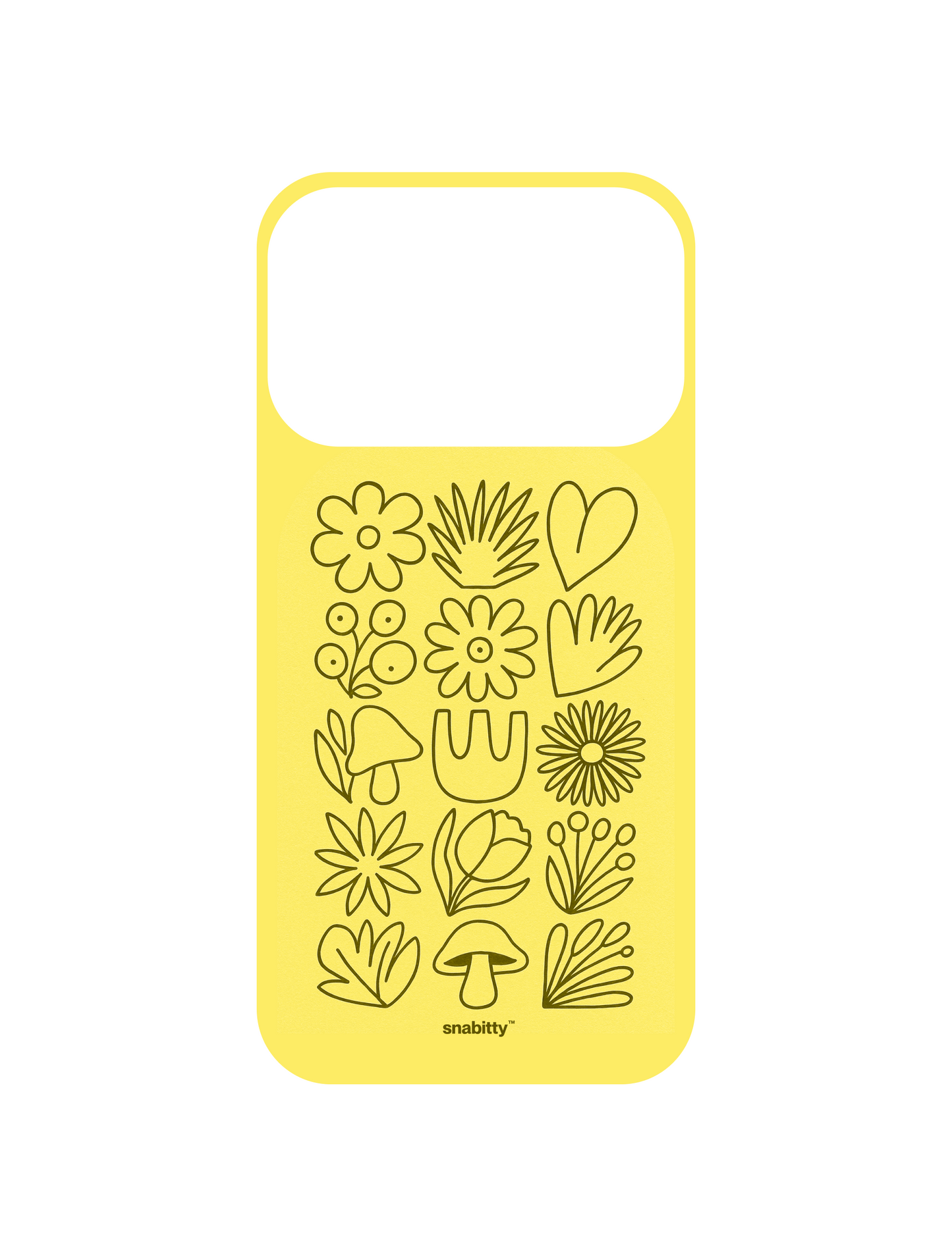 Flowery essentials 3 yellow