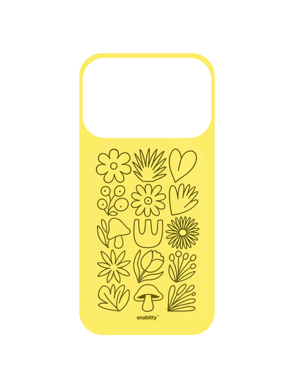 Flowery essentials 3 yellow