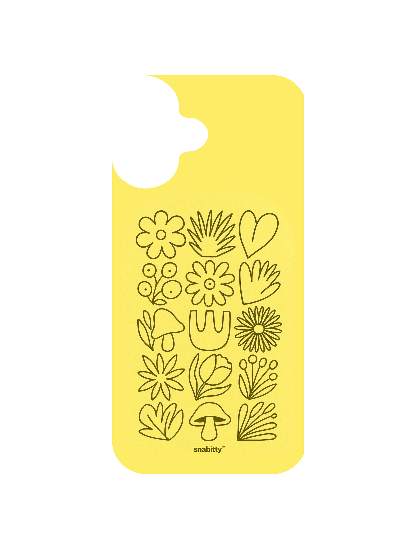 Flowery essentials 3 yellow