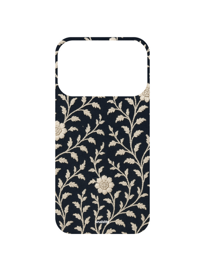 Navy Voile Chikankari