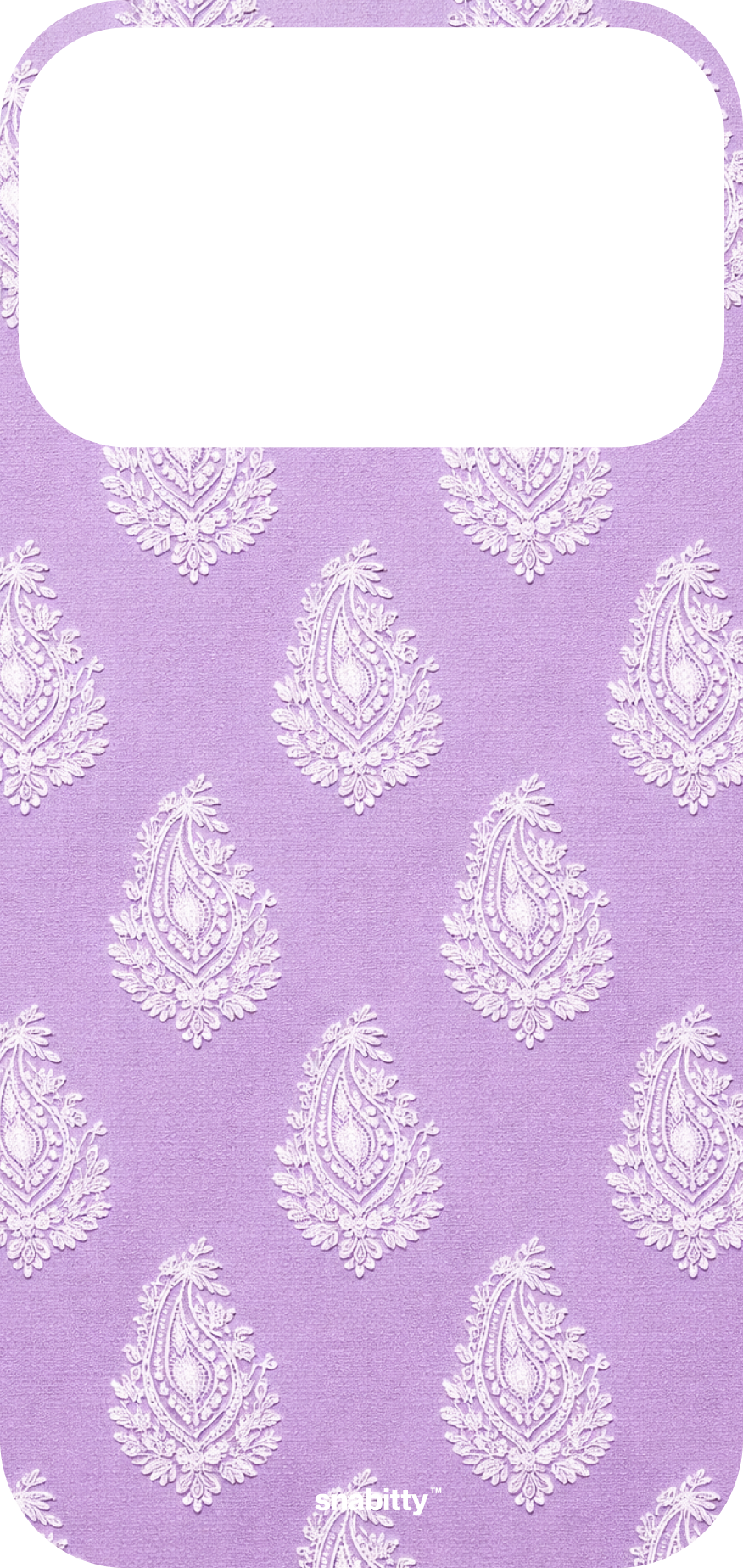 Lilac Butta Motif Chikankari