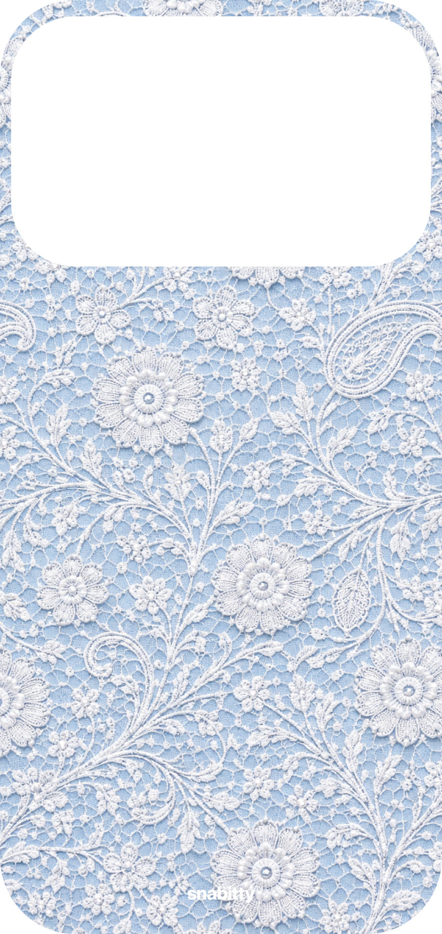 Powder Blue Jaal aur Phool Chikankari