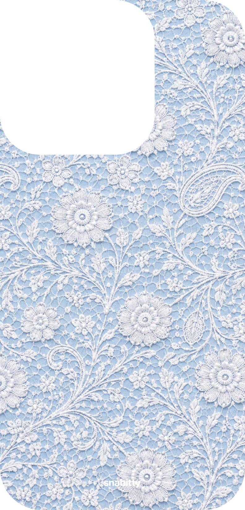 Powder Blue Jaal aur Phool Chikankari