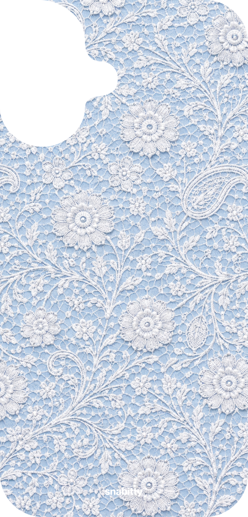 Powder Blue Jaal aur Phool Chikankari