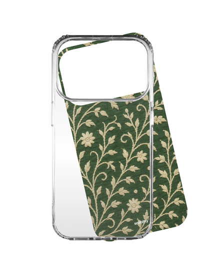 Forest Green Chikankari 2