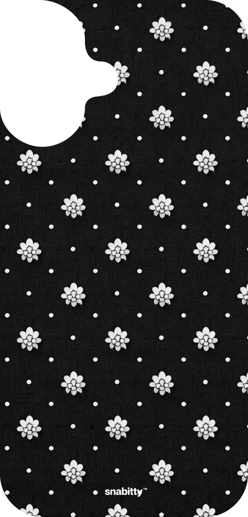 Black Buti Motif 1 Chikankari