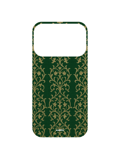 Paithani asawali dark green