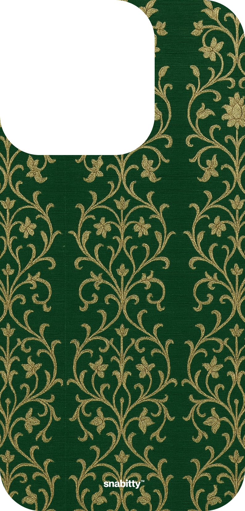 Paithani asawali dark green