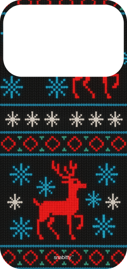 Midnight Reindeer Knit