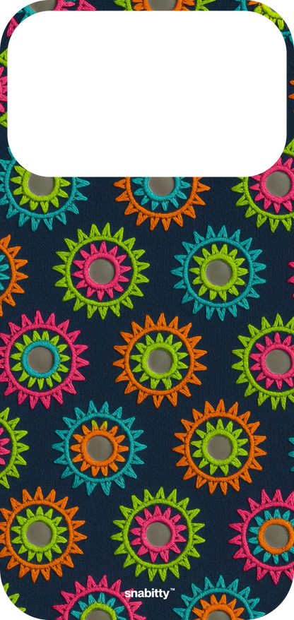 Navaratri mirror work 3
