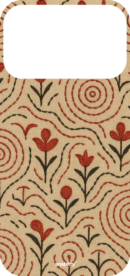 Sujani embroidery motif 1