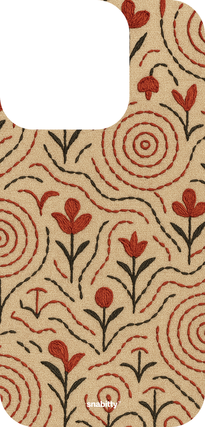 Sujani embroidery motif 1