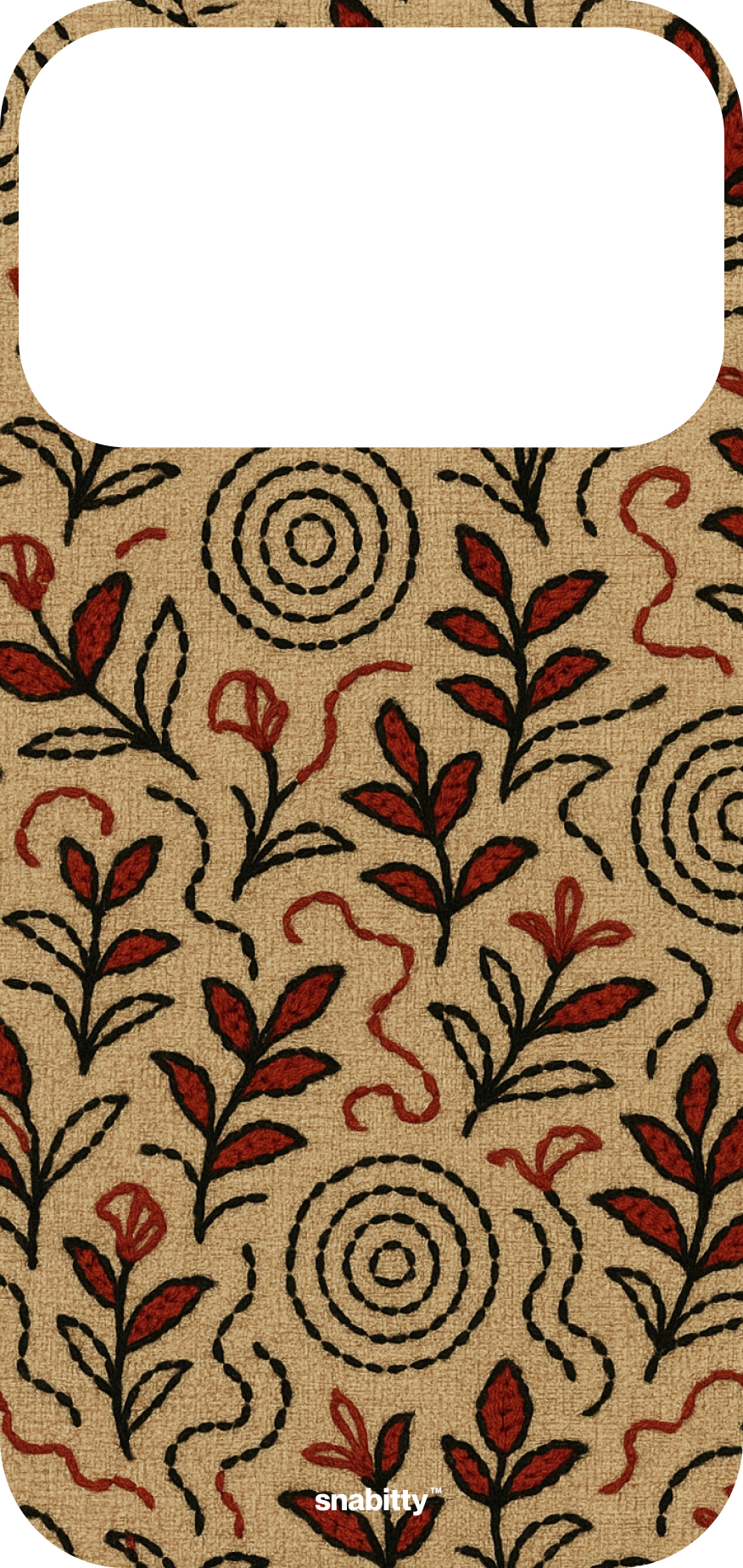 Sujani embroidery motif 2