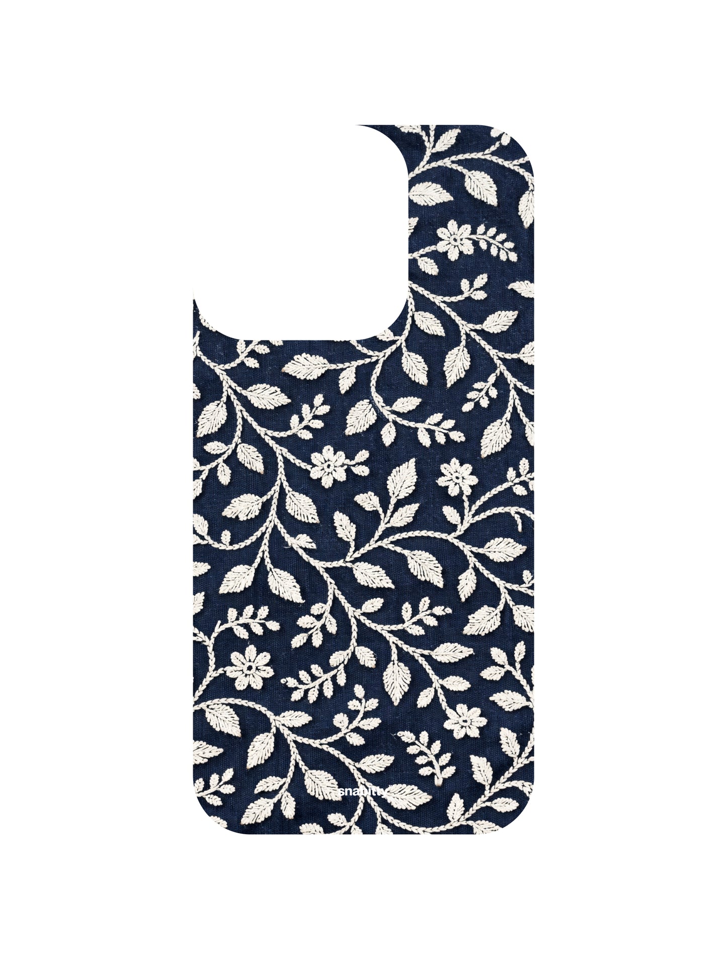 Chikankari royal ensemble, set of 6 + Anti-yellow clear case