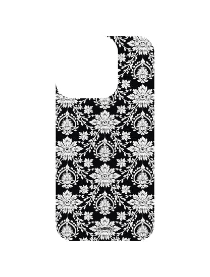 Chikankari royal ensemble, set of 6 + Anti-yellow clear case