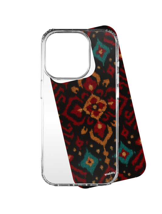 Patola Ikat Dark Bloom 1