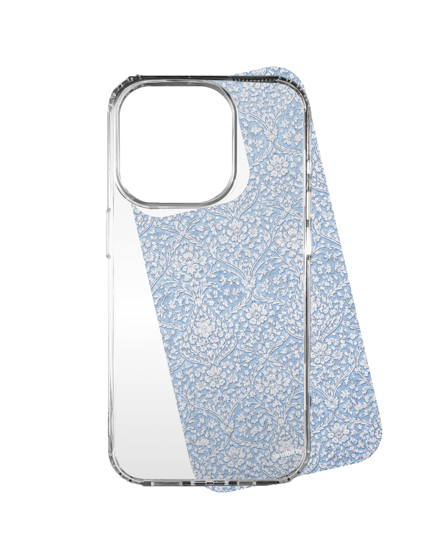 Powder Blue Jaal Chikankari