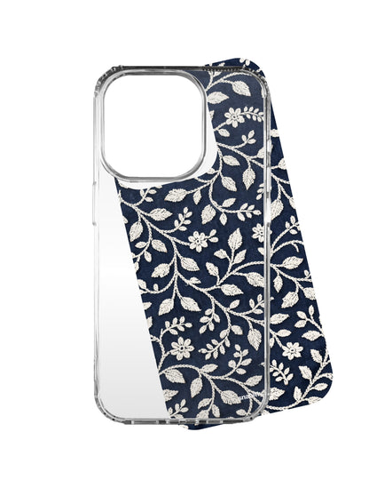 Black Bel Aur Phool Chikankari