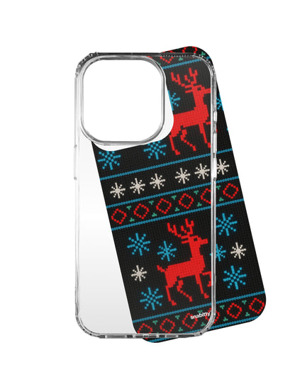 Midnight Reindeer Knit