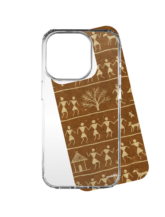 Warli tribal story strip