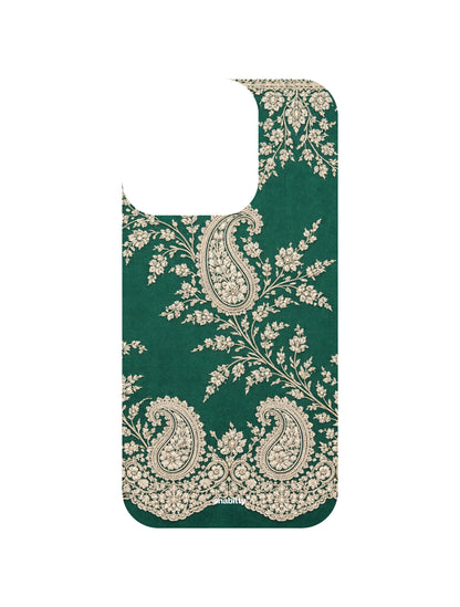 Chikankari royal ensemble, set of 6 + Anti-yellow clear case